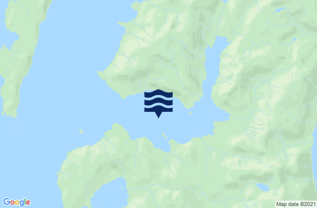 Keete Inlet, United Statesの潮見表地図