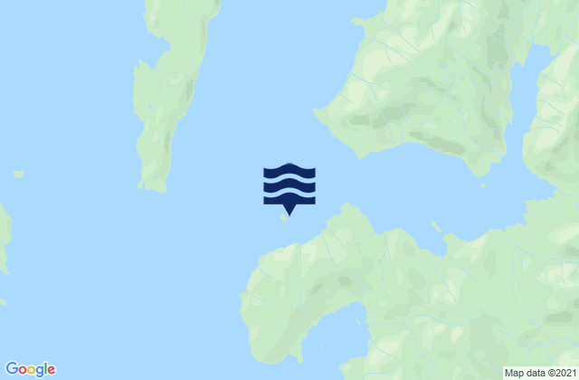 Keete Island, United Statesの潮見表地図