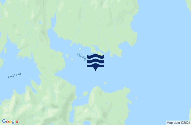 Kell Bay, United Statesの潮見表地図