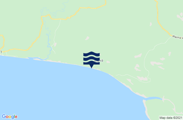 Kerema, Papua New Guineaの潮見表地図