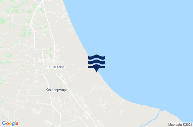 Ketanen, Indonesiaの潮見表地図