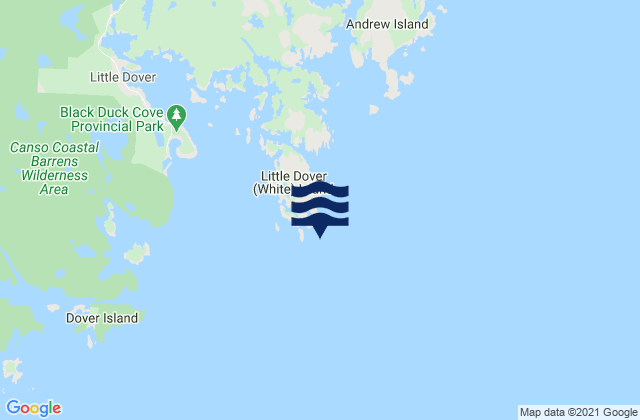Ketch Harbour, Canadaの潮見表地図