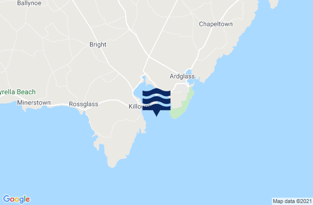 Killough Bay, United Kingdomの潮見表地図