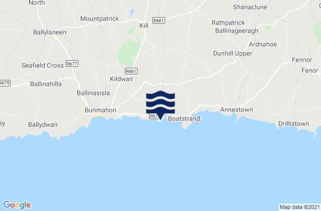Kilmurrin Cove, Irelandの潮見表地図