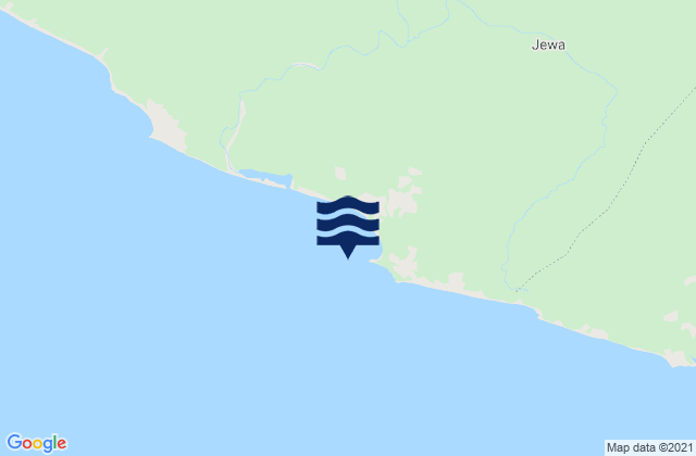 King Williams Town, Liberiaの潮見表地図