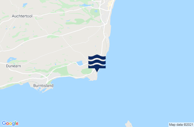 Kinghorn, United Kingdomの潮見表地図