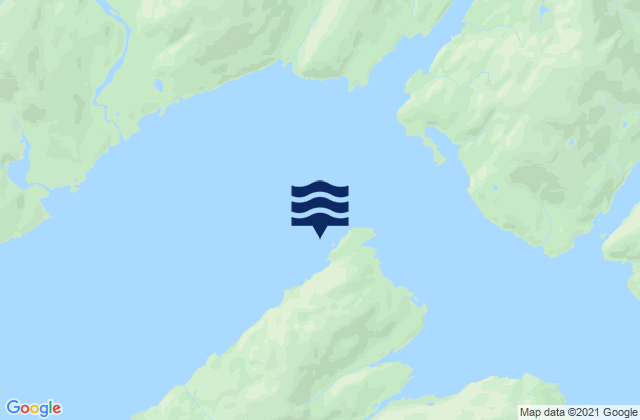 Kings Bay Port Nellie Juan, United Statesの潮見表地図