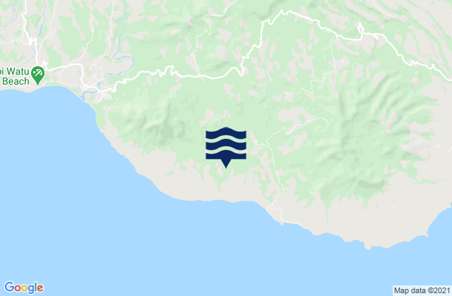 Kipo, Indonesiaの潮見表地図