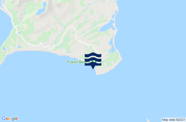 Kodiak (Fossil Beach), United Statesの潮見表地図