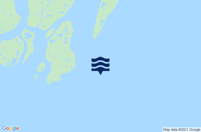 Kokinhenik Island, United Statesの潮見表地図