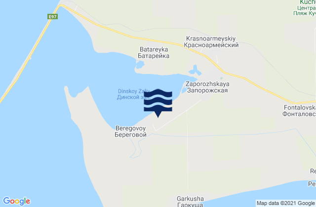 Kontenko, Russiaの潮見表地図