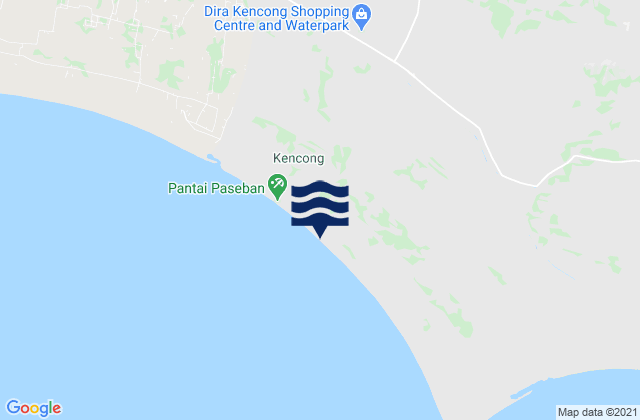 Krajan C Wonorejo, Indonesiaの潮見表地図