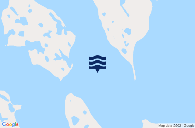 Krubluyak Point, United Statesの潮見表地図