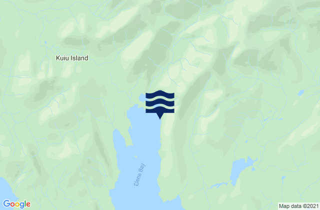 Kuiu Island, United Statesの潮見表地図