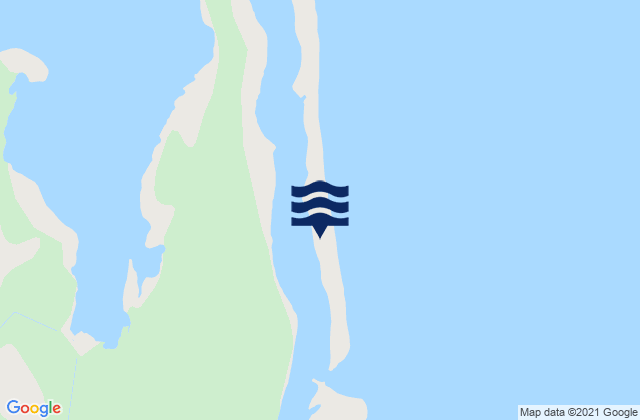Kyakrvo Anchorage, Russiaの潮見表地図