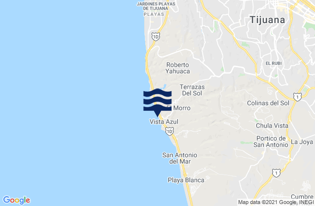 La Esperanza [Granjas Familiares], Mexicoの潮見表地図