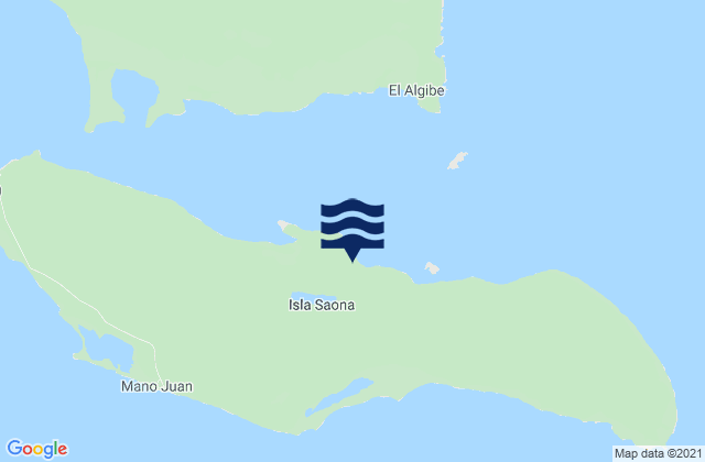 La Romana, Dominican Republicの潮見表地図