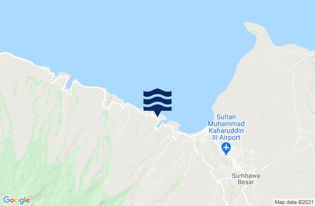 Labuhanbadas, Indonesiaの潮見表地図