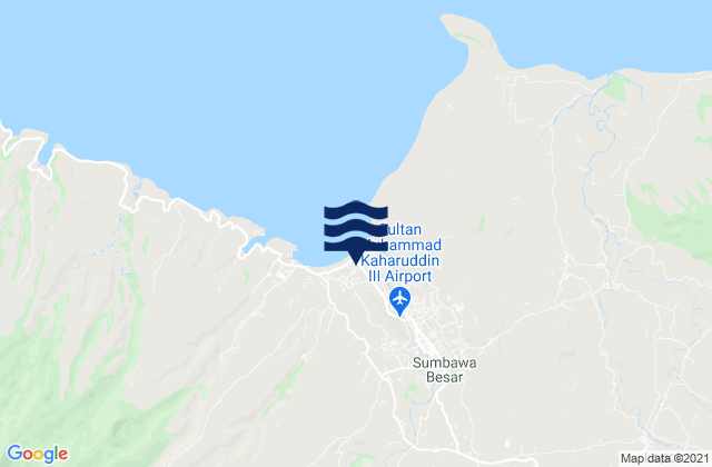 Labuhansumbawa, Indonesiaの潮見表地図