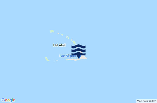 Lae, Marshall Islandsの潮見表地図