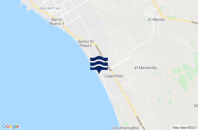 Lagunillas, Venezuelaの潮見表地図