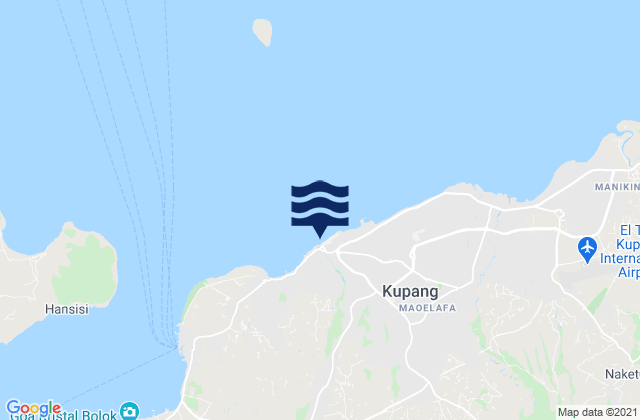 Lai Lai Bisi Kopan, Indonesiaの潮見表地図
