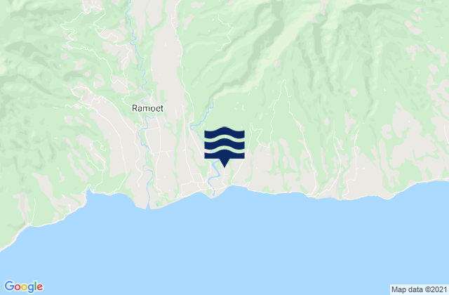 Lamba, Indonesiaの潮見表地図