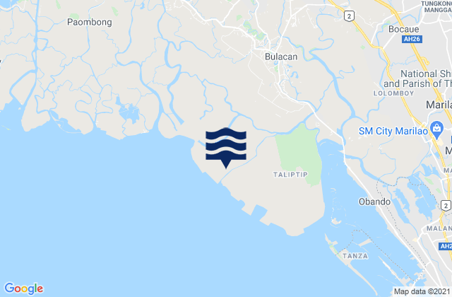 Lambakin, Philippinesの潮見表地図