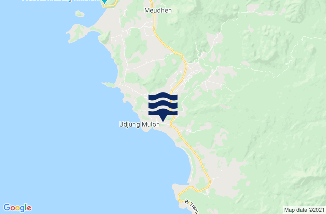 Lamno, Indonesiaの潮見表地図