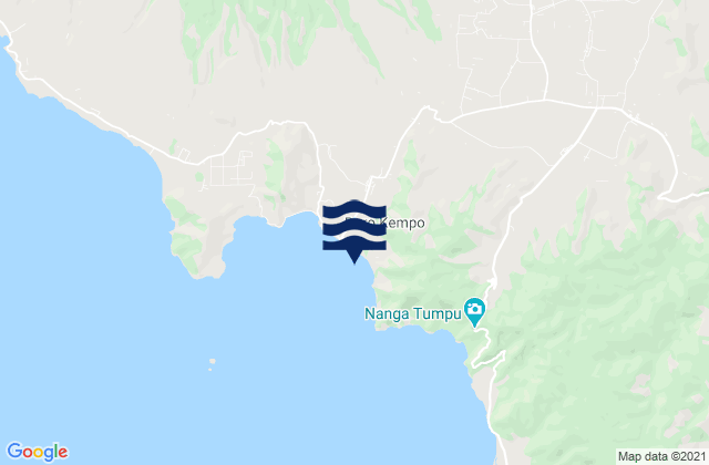 Lanci Satu, Indonesiaの潮見表地図