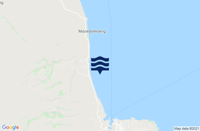Landa, Indonesiaの潮見表地図
