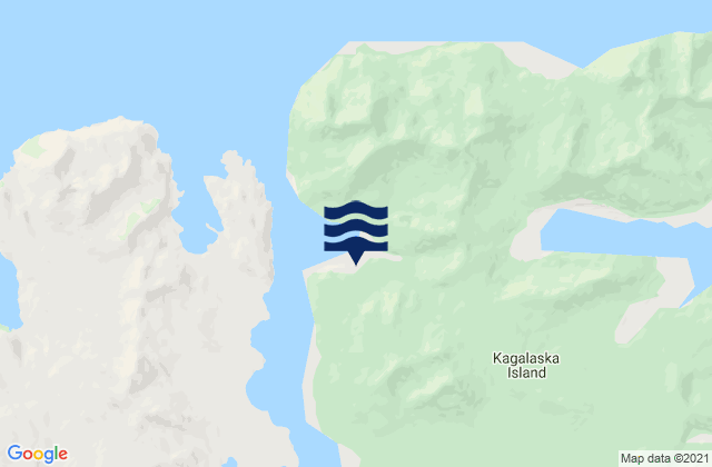 Laska Cove (Kagalaska Island), United Statesの潮見表地図