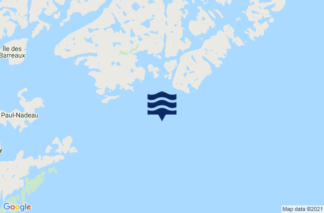 Le Pot, Canadaの潮見表地図