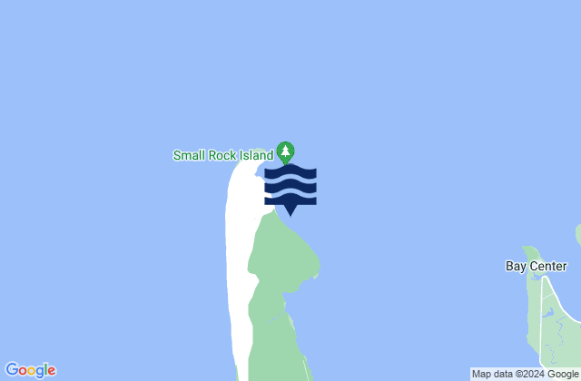Leadbetter Point, United Statesの潮見表地図