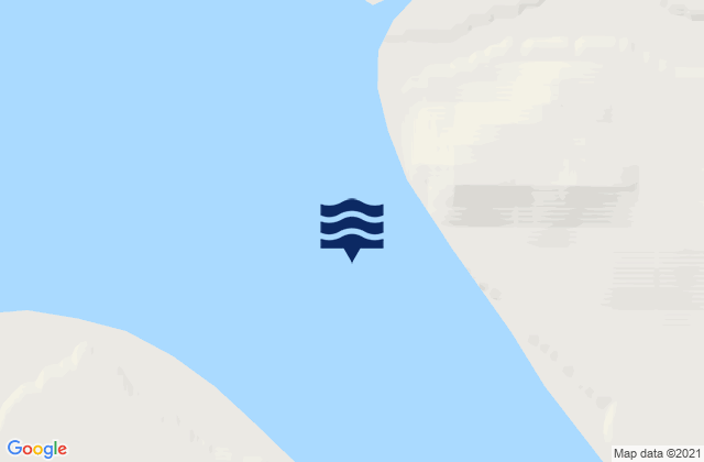 Lemaire Channel De Gerlache Strait, Argentinaの潮見表地図