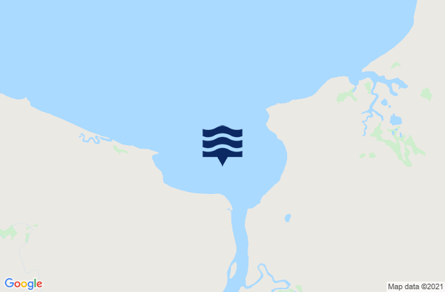 Lethbridge Bay, Australiaの潮見表地図