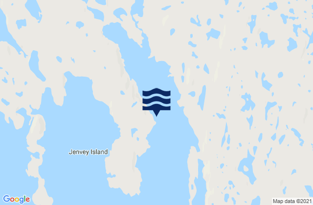 Lewis Bay, Canadaの潮見表地図