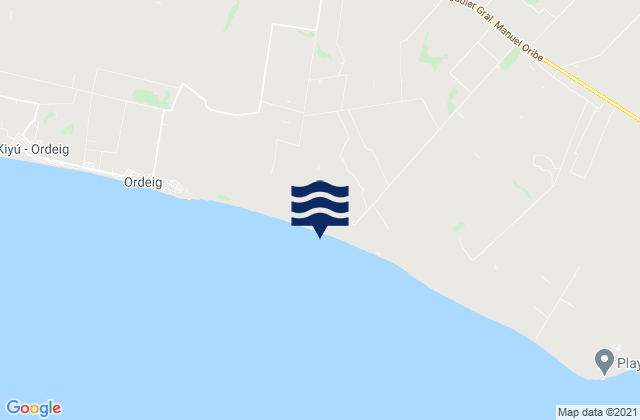 Libertad, Uruguayの潮見表地図