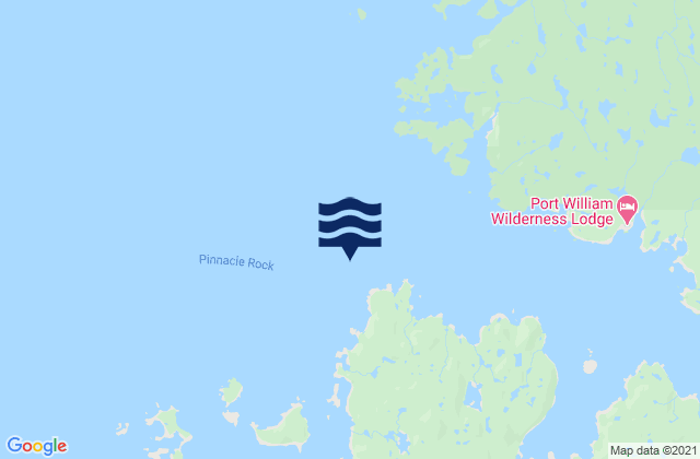 Lighthouse Point Shuyak Island, United Statesの潮見表地図