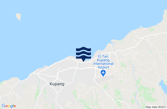 Liliba, Indonesiaの潮見表地図