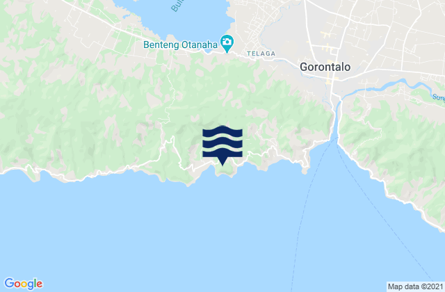 Limboto, Indonesiaの潮見表地図