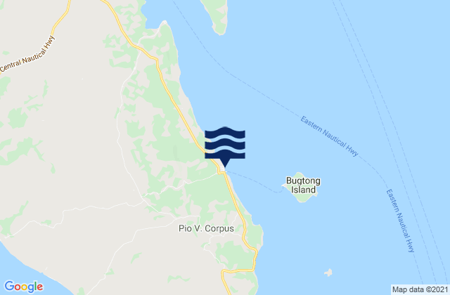 Limbuhan, Philippinesの潮見表地図