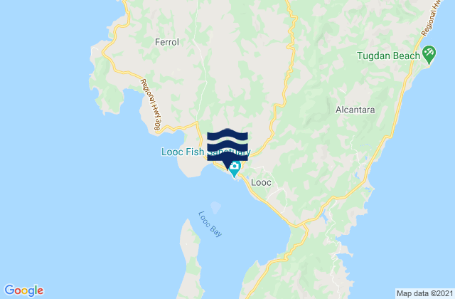 Limon, Philippinesの潮見表地図