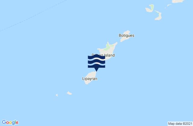 Lipayran, Philippinesの潮見表地図