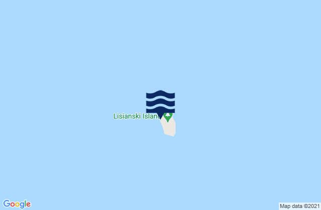 Lisianski Island, United Statesの潮見表地図