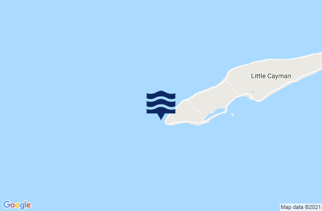 Little Cayman, Cayman Islandsの潮見表地図