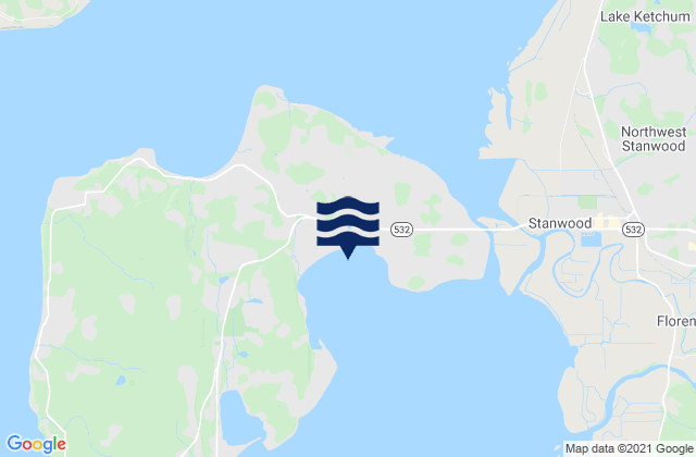 Livingston Bay, United Statesの潮見表地図