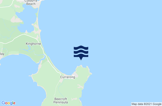 Lobster Bay, Australiaの潮見表地図