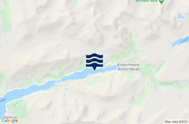 Loch Leven Head, United Kingdomの潮見表地図