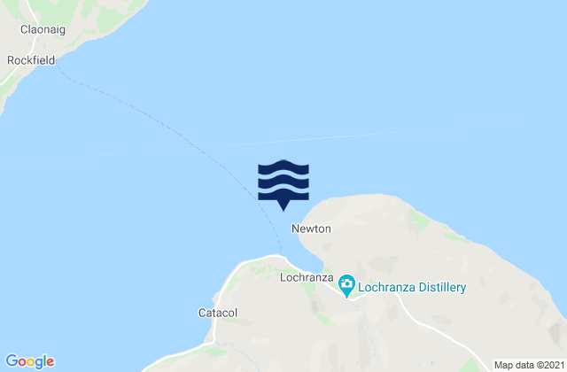 Loch Ranza, United Kingdomの潮見表地図
